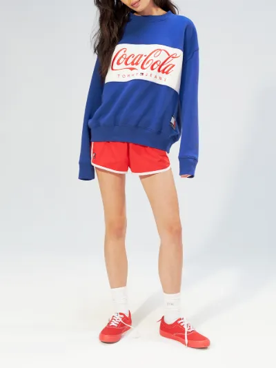 Felpa tommy hilfiger hot sale coca cola