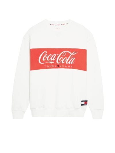 tommy jeans x coca cola hoodie