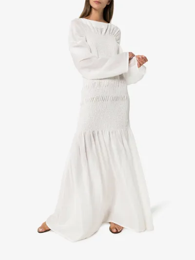 toteme white dress