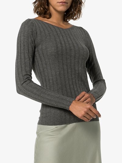 ribbed knit top