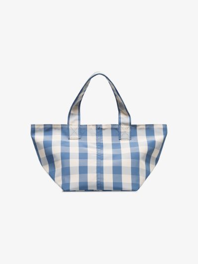 trademark gingham tote