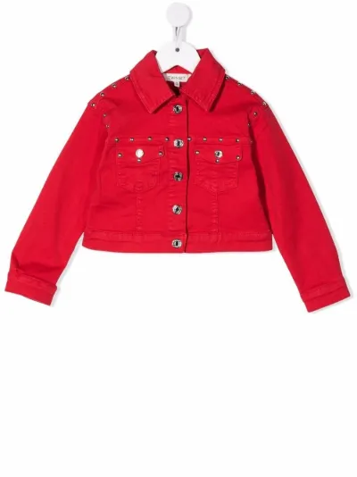 Kids red hotsell denim jacket