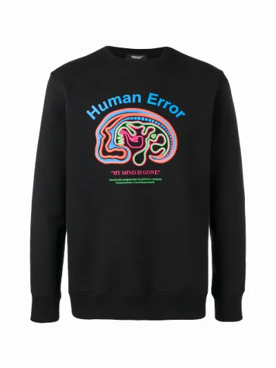 Undercover human error store sweatshirt