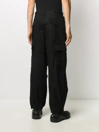 pleated cargo pants