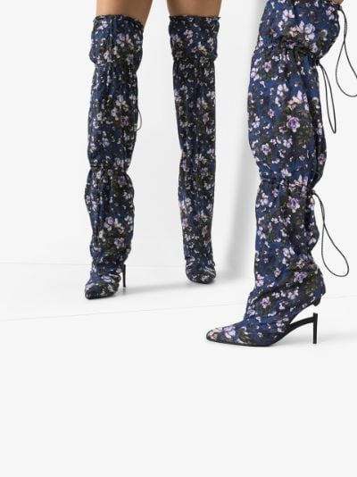 floral boots