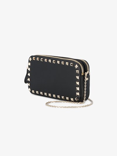 valentino chain pouch