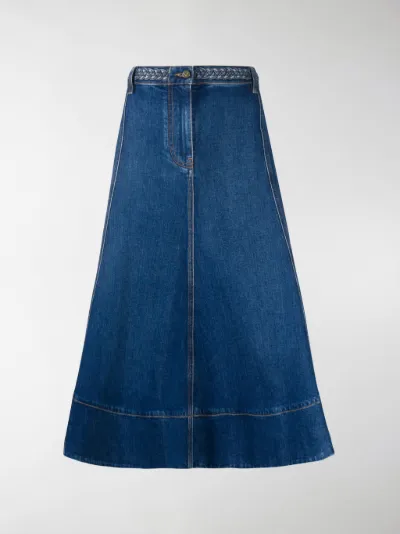 midi skirt jeans