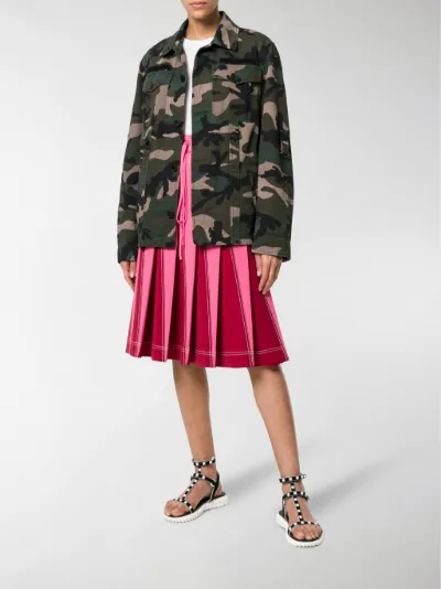 camo cargo jacket womens