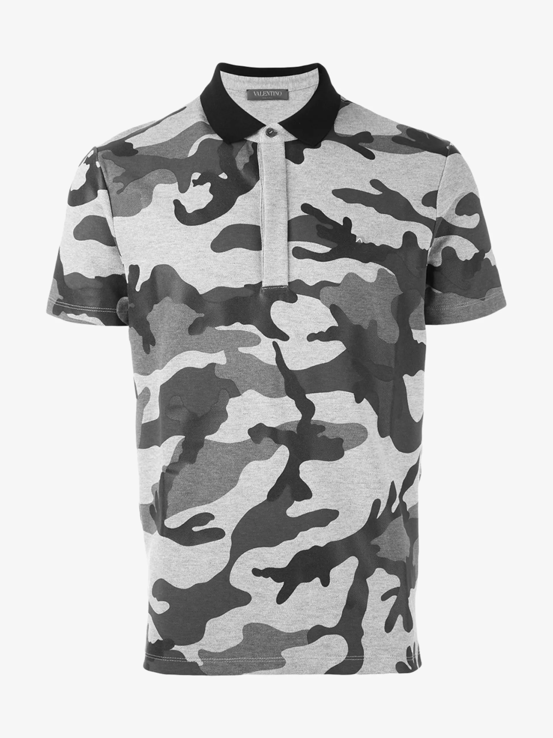 Valentino Camouflage Polo Shirt 