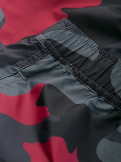 valentino camouflage swim shorts