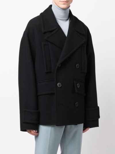 valentino double breasted coat