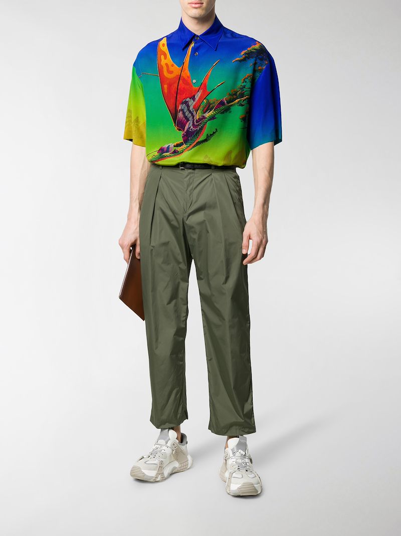 balenciaga dragon shirt