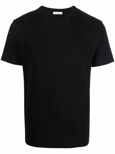 Valentino embossed-logo cotton T-shirt 