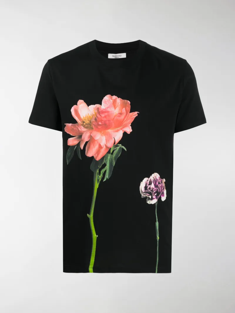 floral print t shirt