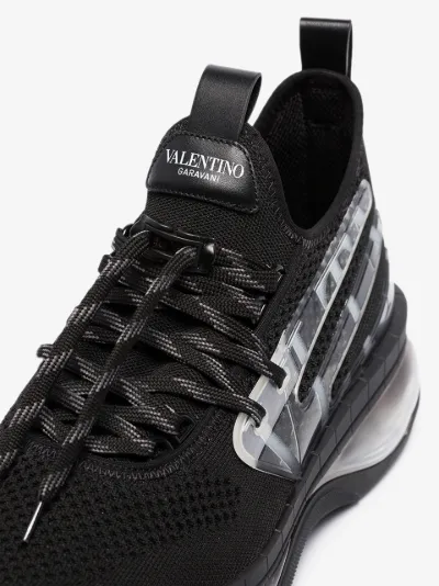 valentino knit sneakers