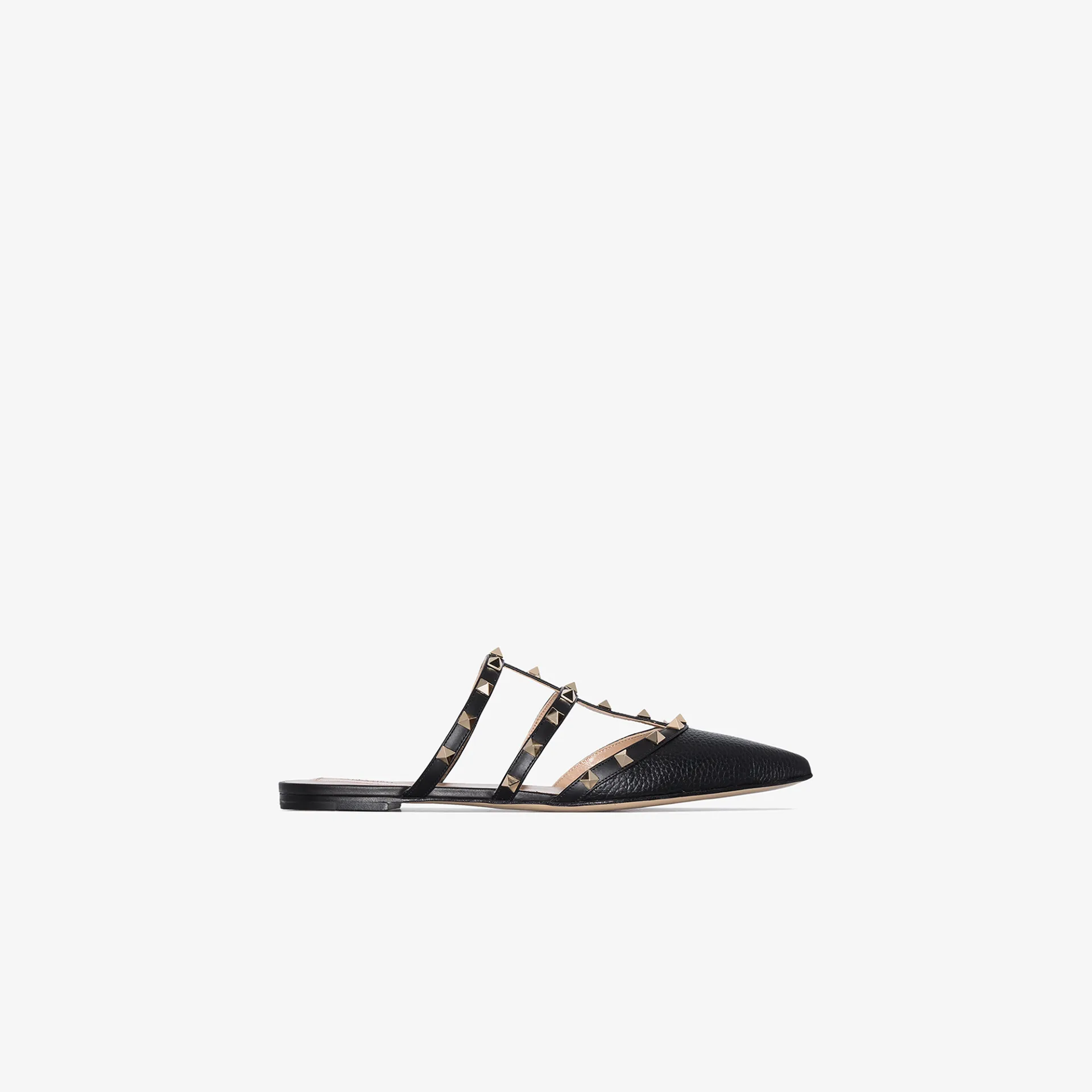 valentino mules black