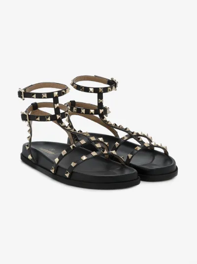 valentino rockstud gladiator sandal