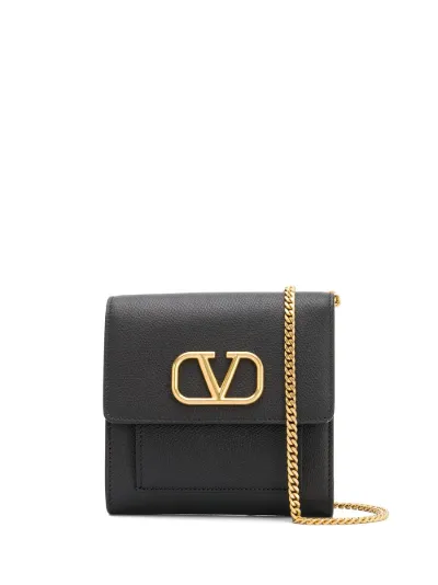 Valentino Garavani Autunno Inverno 20/21 borsa mini rockstud glitter  argento - UW2B0G37LVR D00