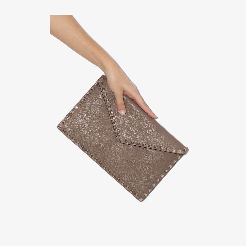 rockstud envelope clutch