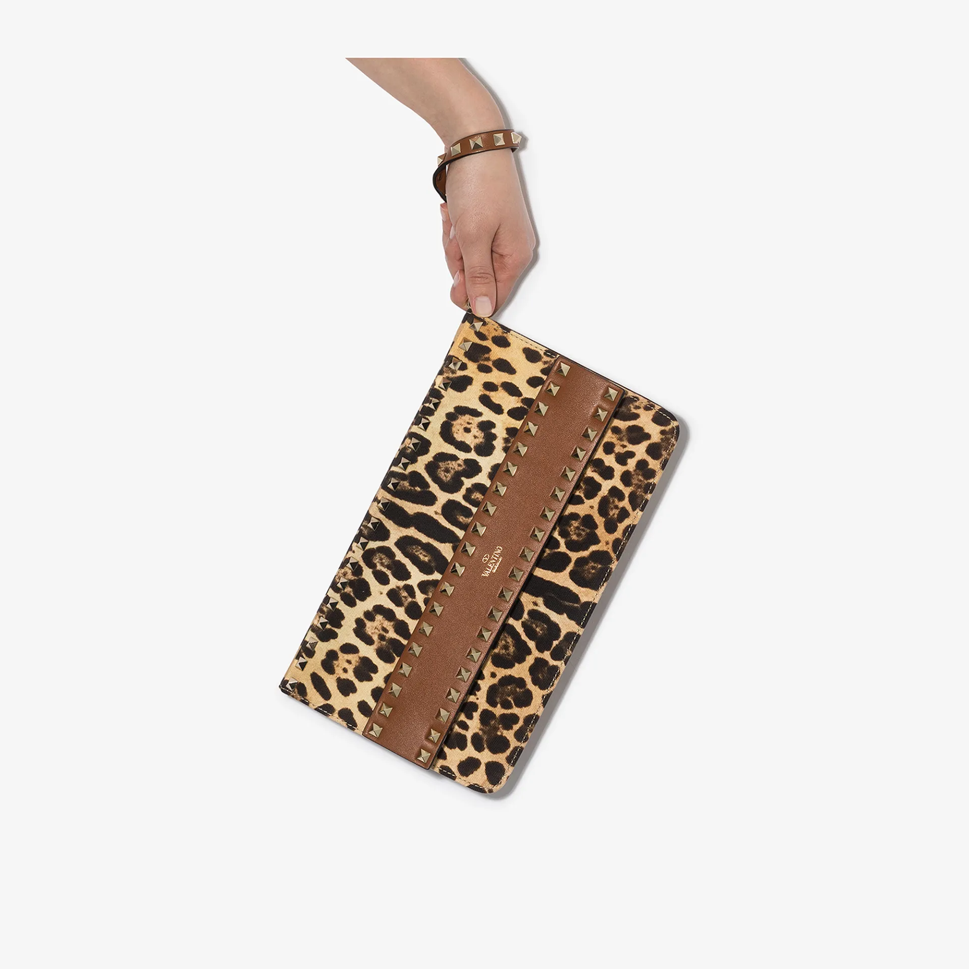 leopard print valentino rockstud