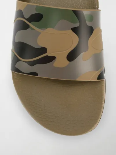 valentino camo slides