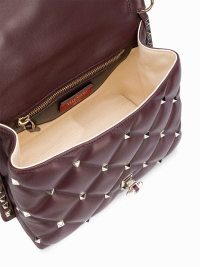 Valentino garavani candystud 2024 leather shoulder bag