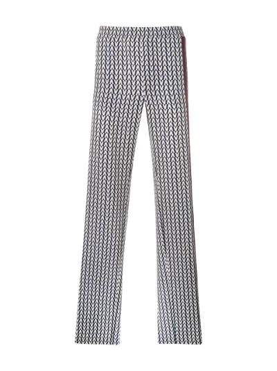Valentino Garavani chevron print trousers | Eraldo.com FR