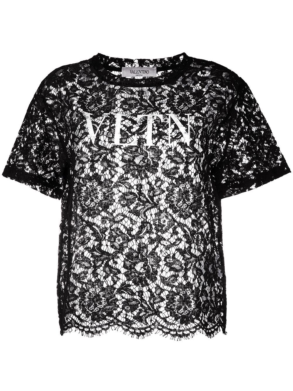 Valentino lace discount t shirt