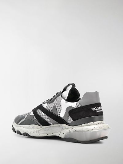 valentino grey camo sneakers