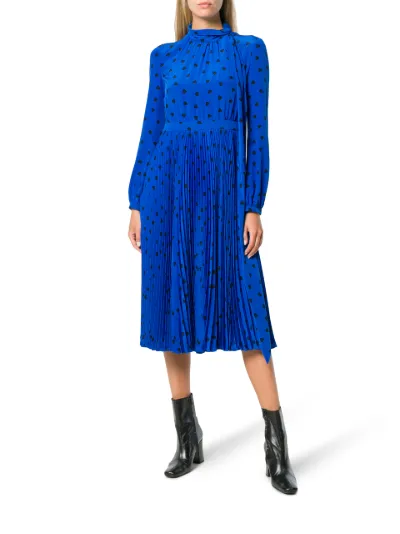 Valentino Garavani heart print midi dress Eraldo US