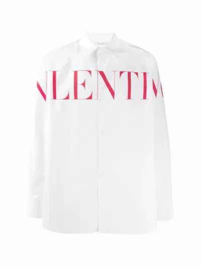 Valentino Garavani logo print shirt | Eraldo.com FR