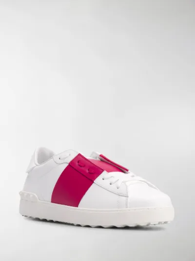 valentino open sneaker pink