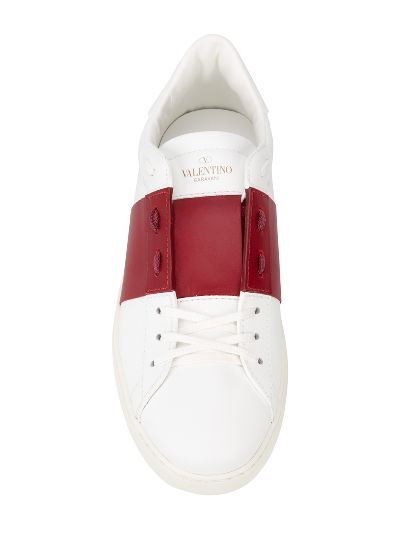 valentino open sneaker red