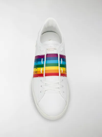valentino rainbow sneakers