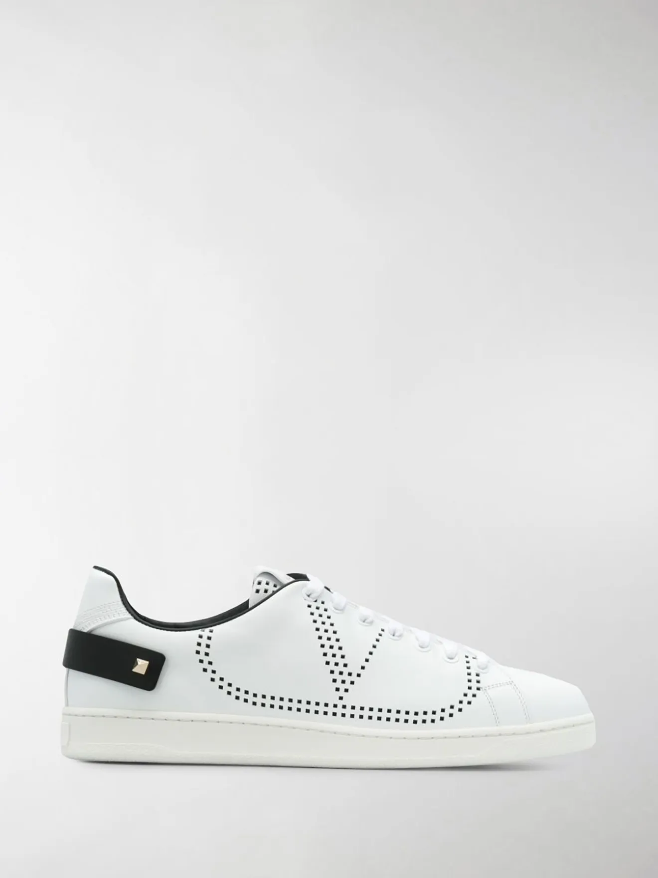 valentino perforated sneakers