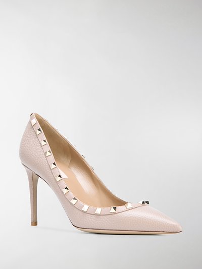 Valentino Garavani Rockstud Pumps Pink Modes