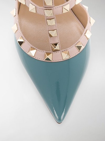 Valentino Garavani Rockstud Pumps Blue Modes