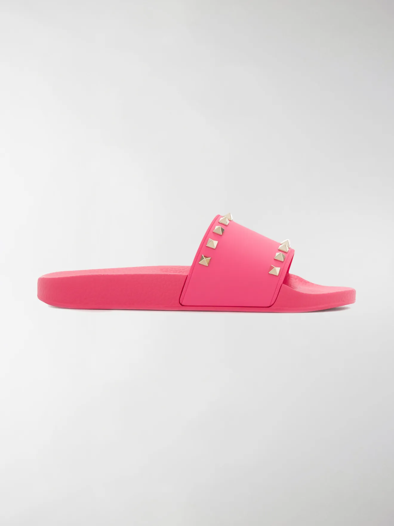 pink valentino slides
