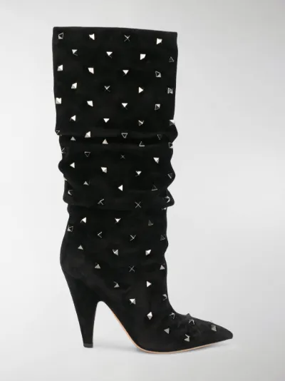 valentino spike boots