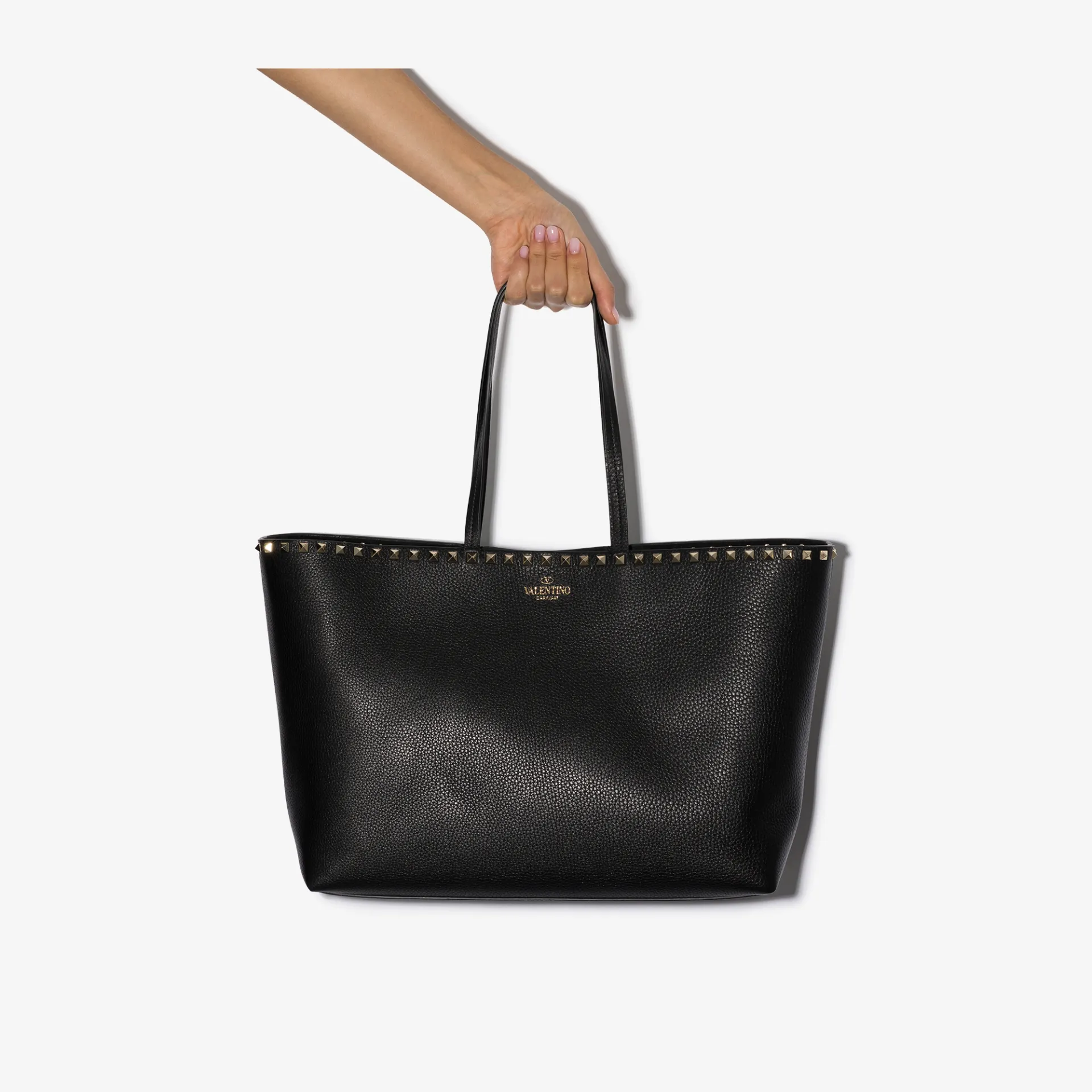 valentino garavani rockstud tote