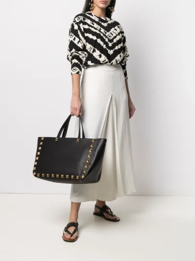 valentino stud tote