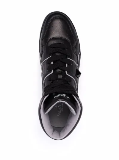Valentino Garavani Sneakers alte One Stud nero | MODES