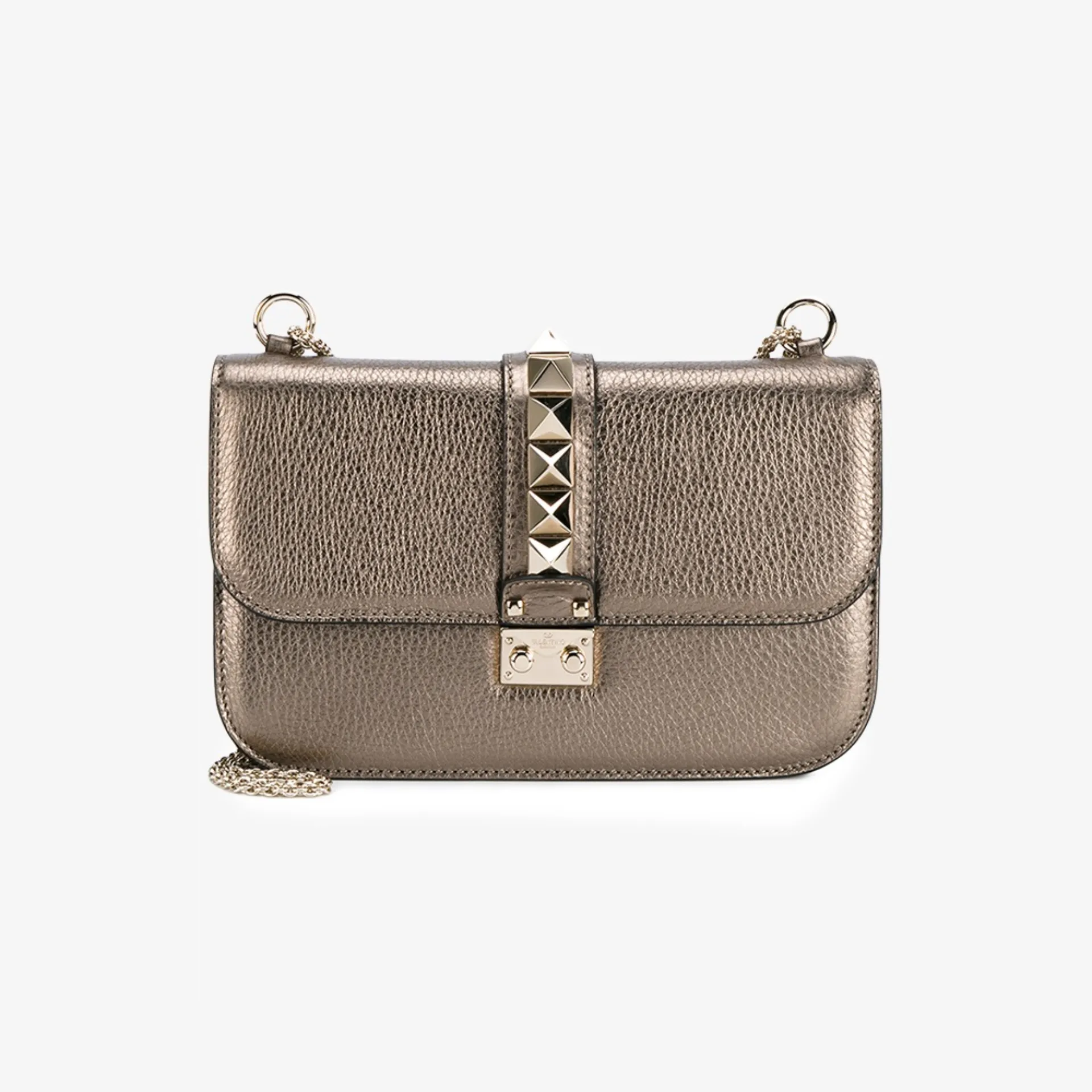 valentino garavani glam lock shoulder bag