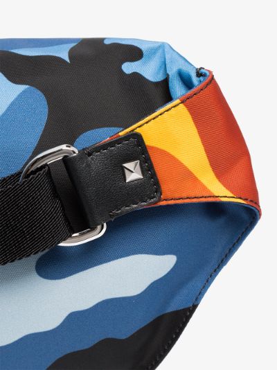 valentino camo belt bag