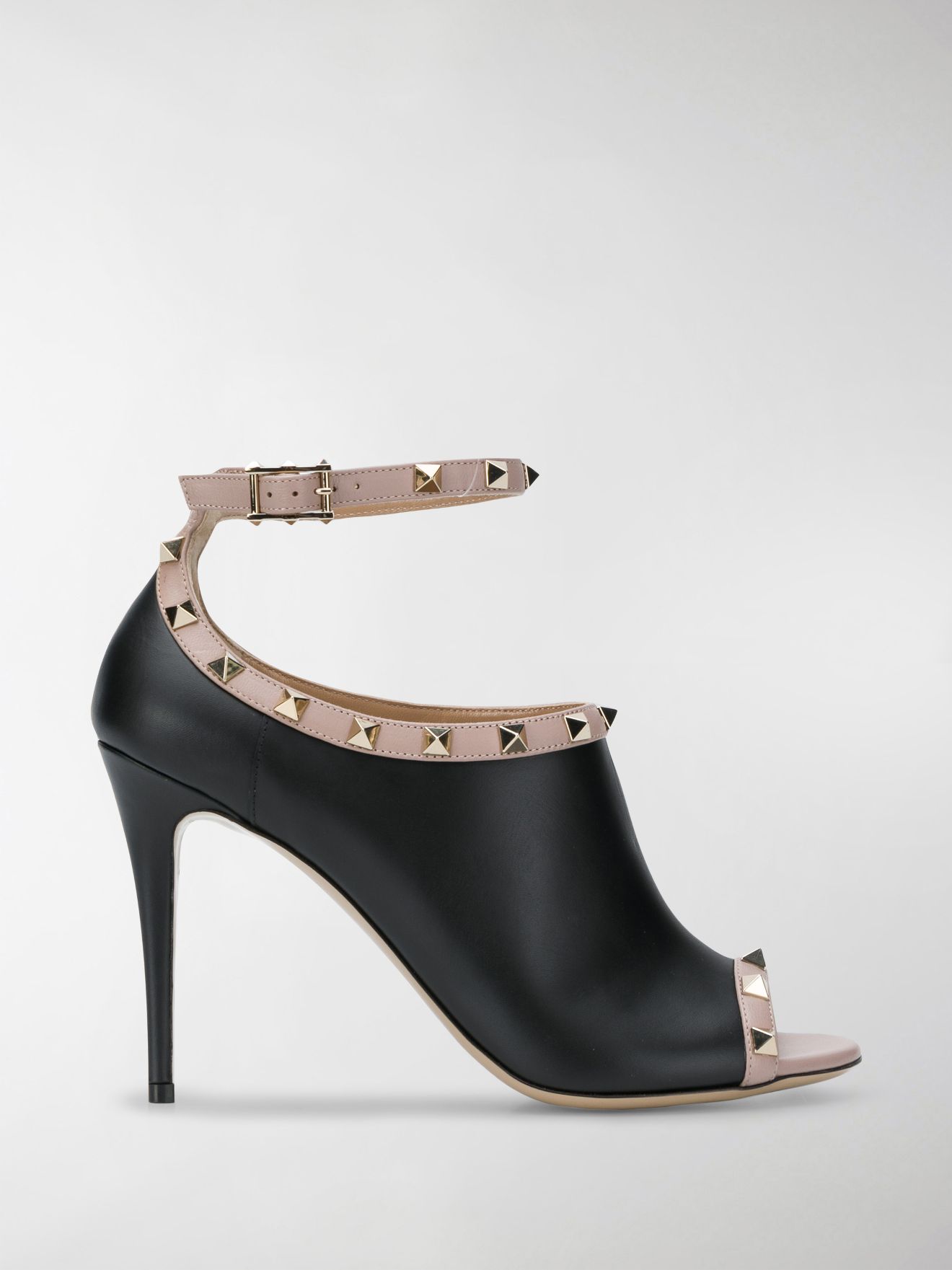 valentino rockstud open toe