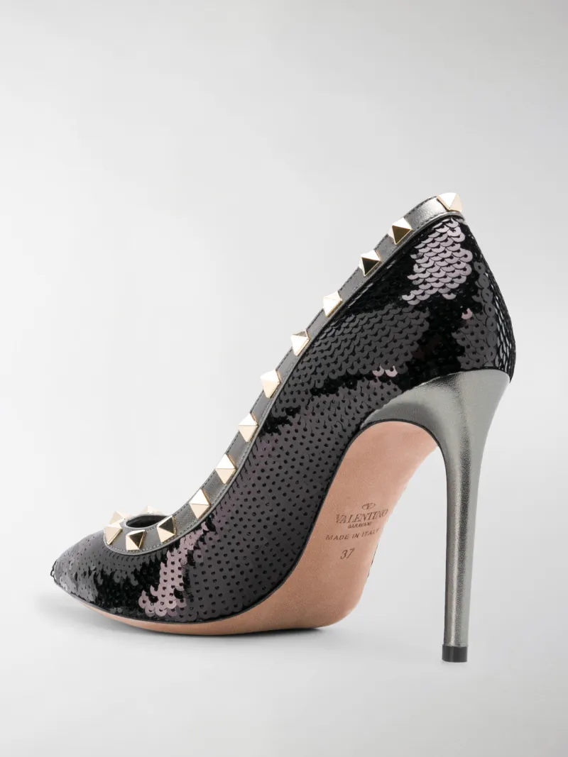 valentino rockstud sequin