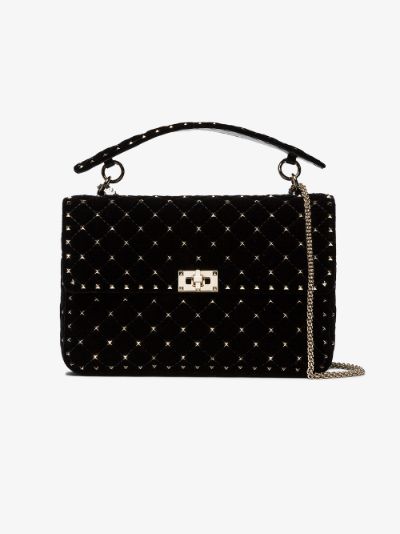 valentino spike bag black