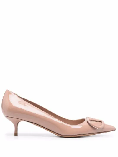 valentino v logo pumps