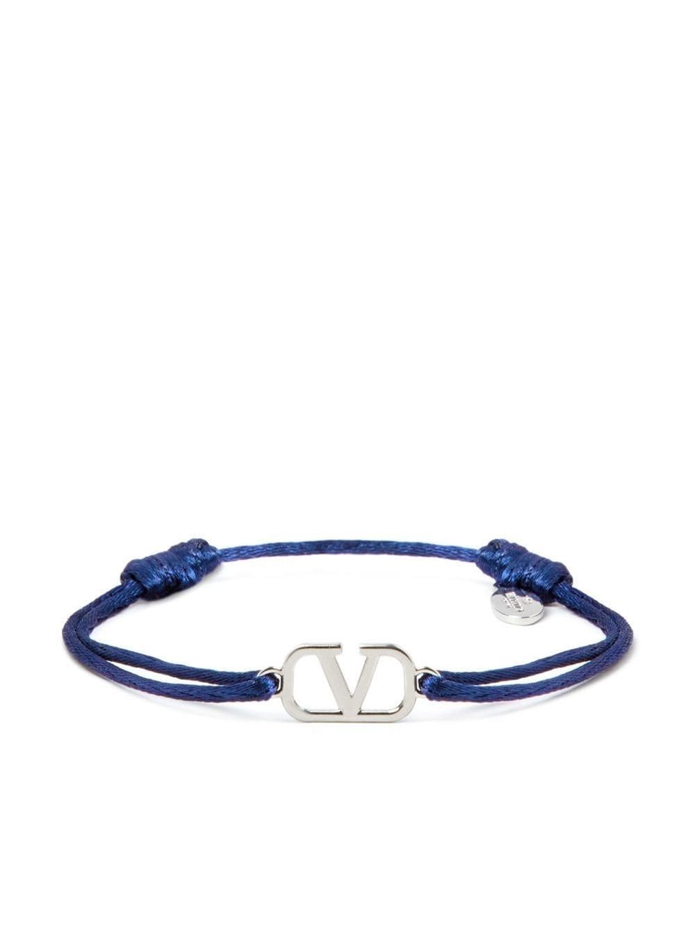 anker Slapper af Venlighed VLogo Signature cord bracelet | Valentino Garavani | Eraldo.com