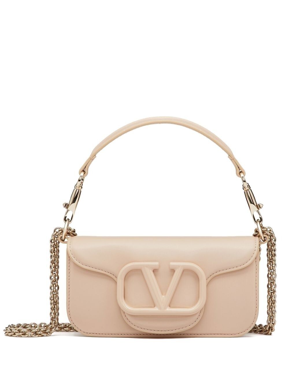 Valentino Garavani Vlogo Signature Shoulder Bag - Pink